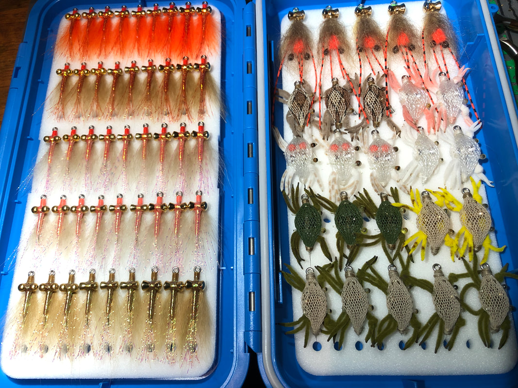 CXI Bonefish/Trigger Fly Selection